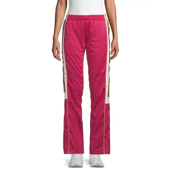 Kappa Women's Graphic Tearaway Track Pants, Size S, Red/White/Gold, MSRP… - Picture 2 of 13
